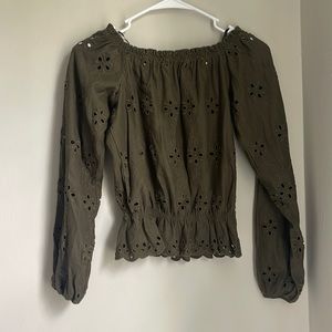 Olive Green H&M top